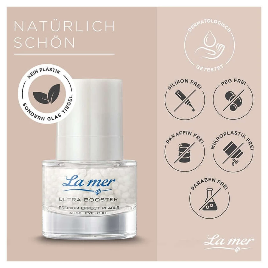La mer ULTRA BOOSTER Premium Efecto Perlas Ojos sin perfume 15 ml