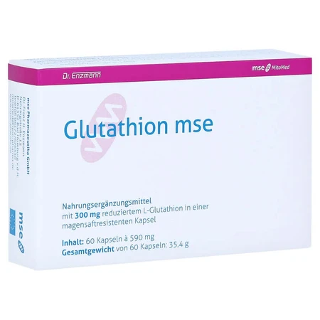 Glutathione MSE gastro-resistant capsules 60 Capsules