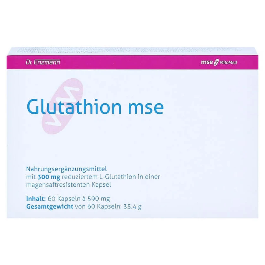 Glutathione MSE gastro-resistant capsules 60 Capsules