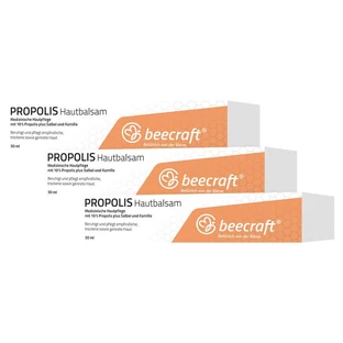 beecraft Propolis Huidbalsem 3X30 ml