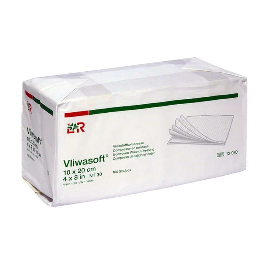 Vliwasoft vlieskompressen niet-steriel 10x20 100 st.