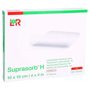Suprasorb H Hydrocoll.bandage fin 10x10 cm 10 pcs.
