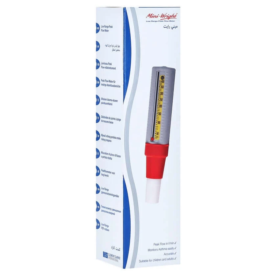 Peakflowmeter Miniwright Low Range 1 ud.