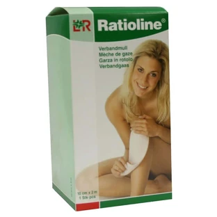 Ratioline Acuut gaas 10cmx2m opgerold 1 st