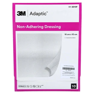 Adaptic 10x10 Cm Moist Wound Dressing 2010f 10 pcs.