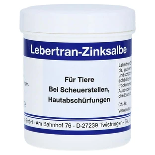 Aceite de hígado de bacalao zinc pomada vet. 100 g
