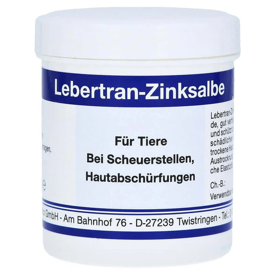 Aceite de hígado de bacalao zinc pomada vet. 100 g