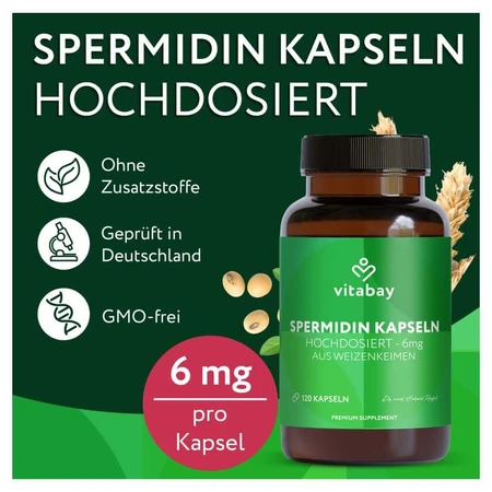 Vitabay Spermidine 6 mg 120 St