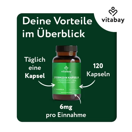 Vitabay Spermidine 6 mg 120 St