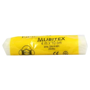 Mubitex gauze bandages 10 cm single in cell 1 pc