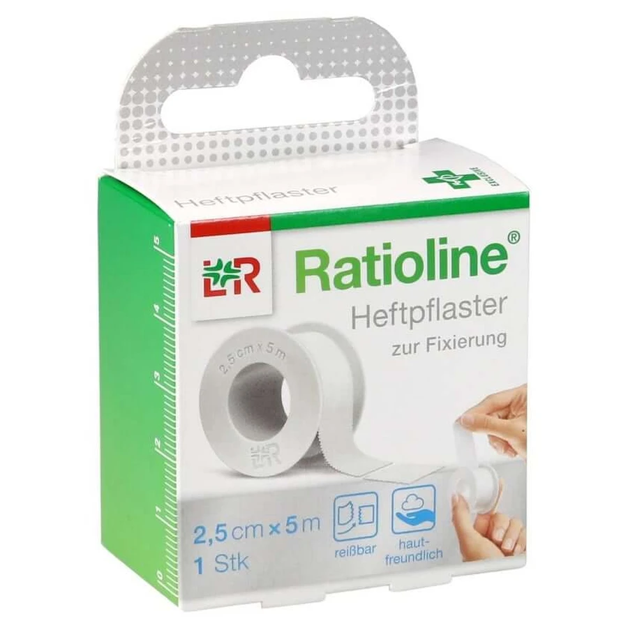 Ratioline Acute adhesive plaster 2.5 cmx5 m 1 pc
