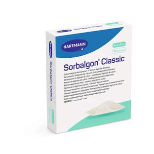Sorbalgon Classic 5x5 cm calcium alginate- 10 pcs.