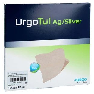 Urgotül Silver 10x12 cm wound gauze 10 pcs.