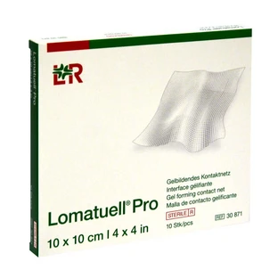 Lomatuell Pro 10x10 cm sterile 10 pcs.