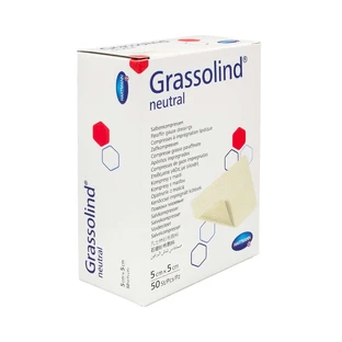 Grassolind ointment compresses 5x5 cm steri 50 pcs.