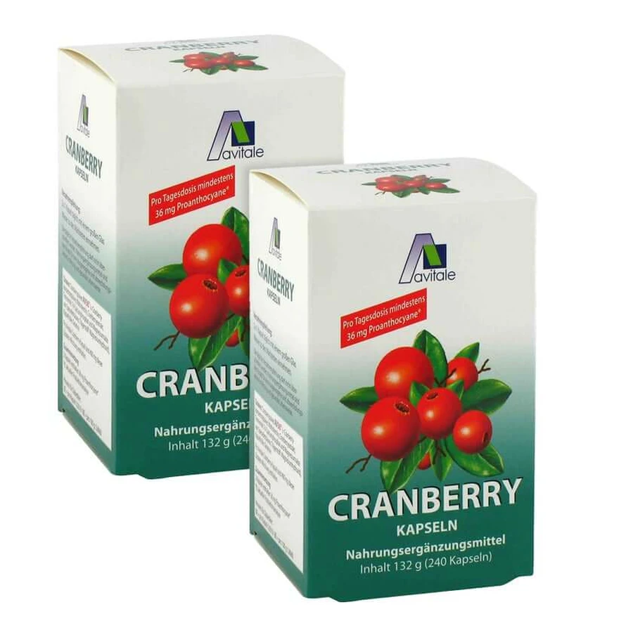 Double pack Cranberry 400 mg 2X240 St