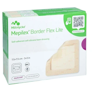 Mepilex Border Flex Lite pansement mousse 7 10 pcs.