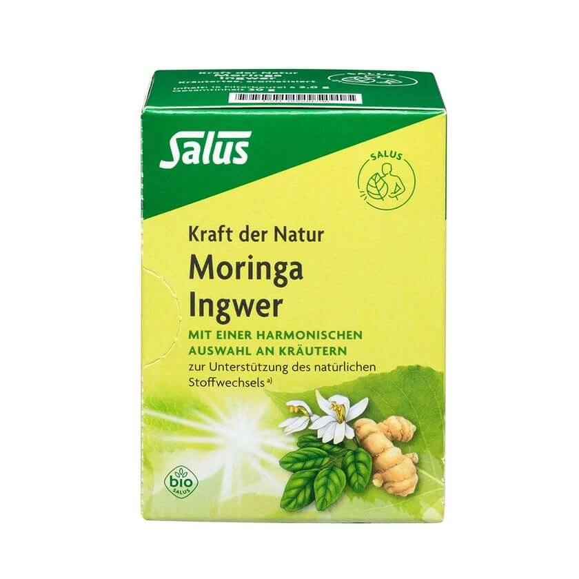 Moringa Ginger Herbal Tea Power of Nature 15 St