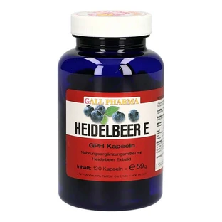 Blueberry E 400 mg capsules 120 Capsules