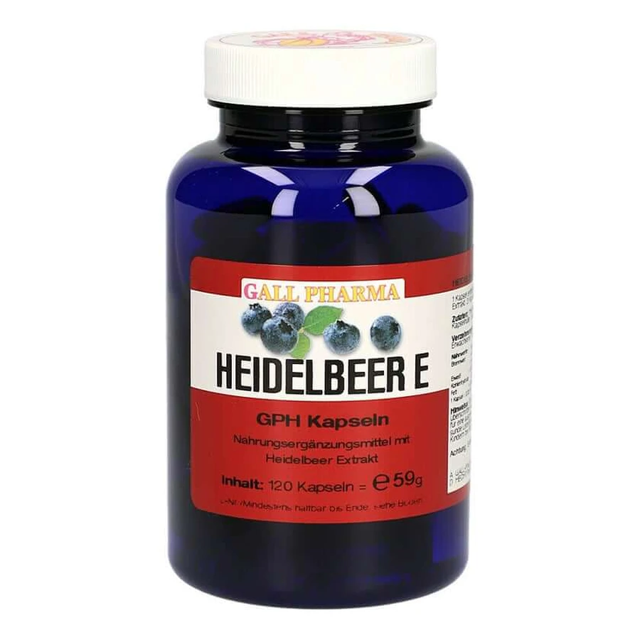 Blueberry E 400 mg capsules 120 Capsules