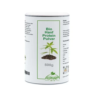 Organic hemp protein Allpharm 500 g