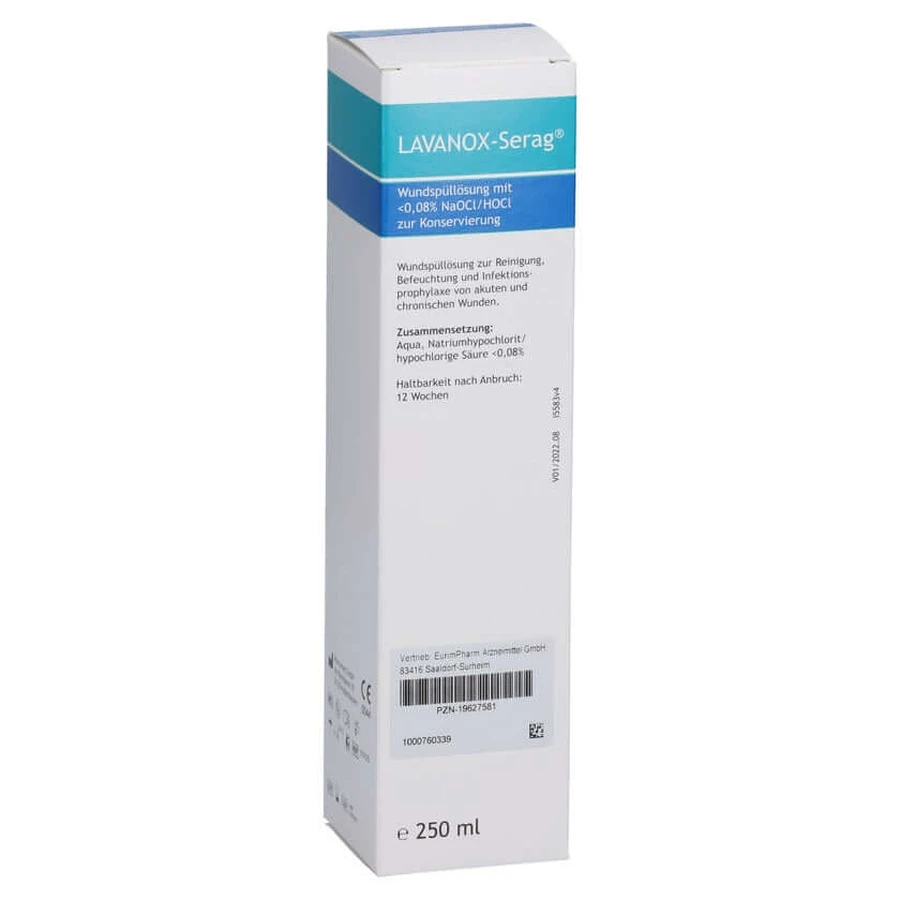 Lavanox wondspoelvloeistof 250 ml