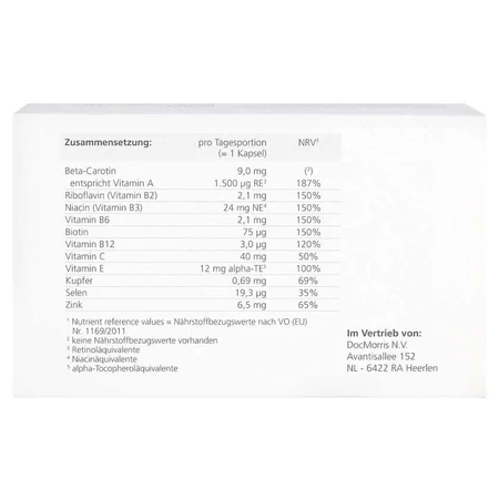 medpex bètacaroteen plus capsules 90 capsules