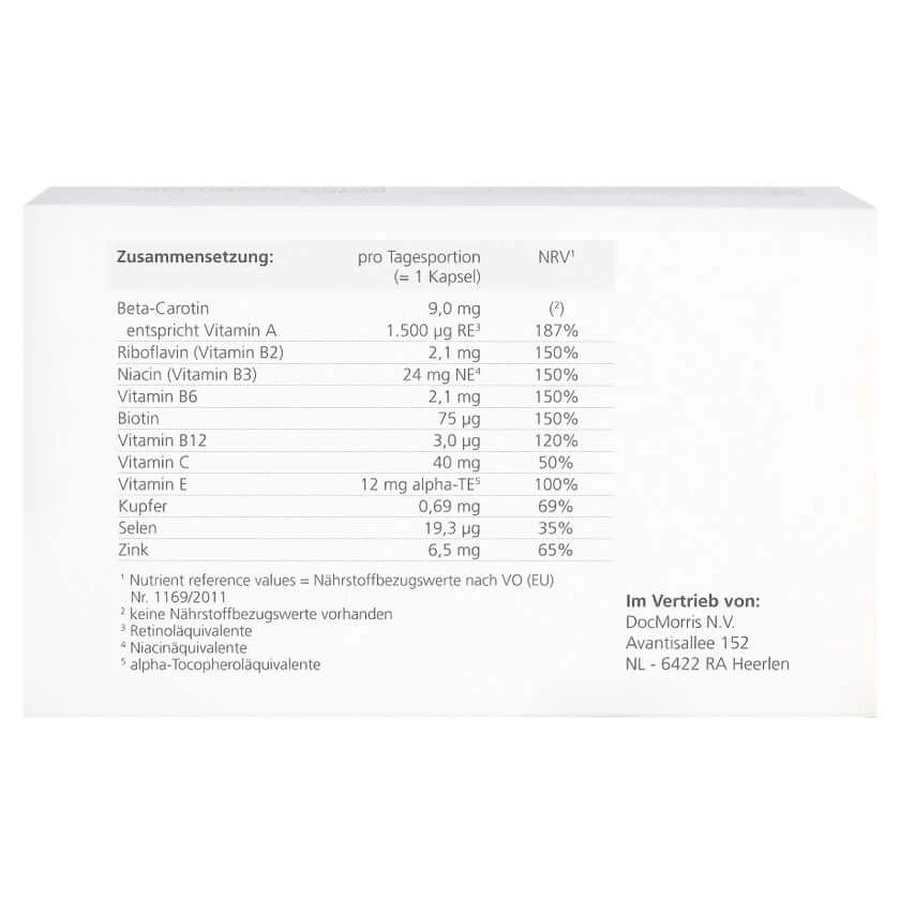 medpex bètacaroteen plus capsules 90 capsules
