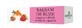 Lip balm with argan oil, catina and strawberry flavour 4.8g, Manicos