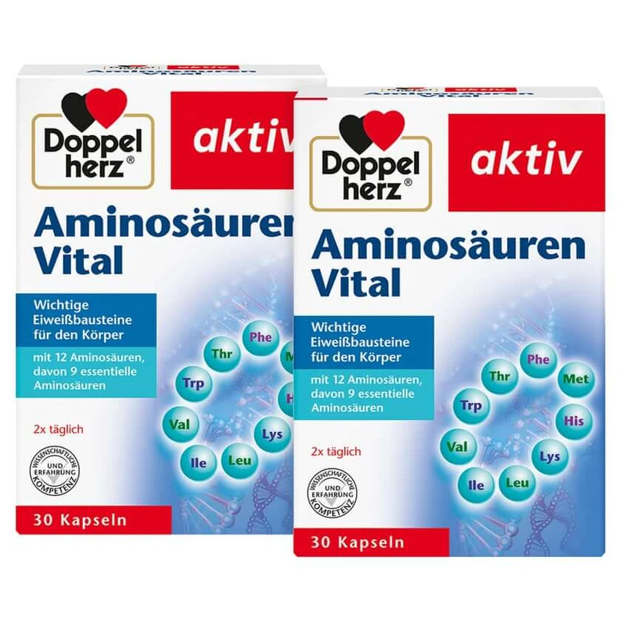 Double Heart Active Amino Acids Vital 2X30 St