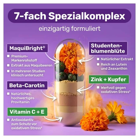 GLYCOWOHL Eye Complex with Lutein & Vitamin A + E 60 pcs.