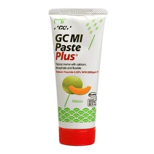 Mi Paste Plus Pasta dentífrica tópica al agua con sabor a melón, 40 g, GC