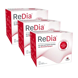 ReDia Ballaststoff-Drink Dreierset 3X30X12 g