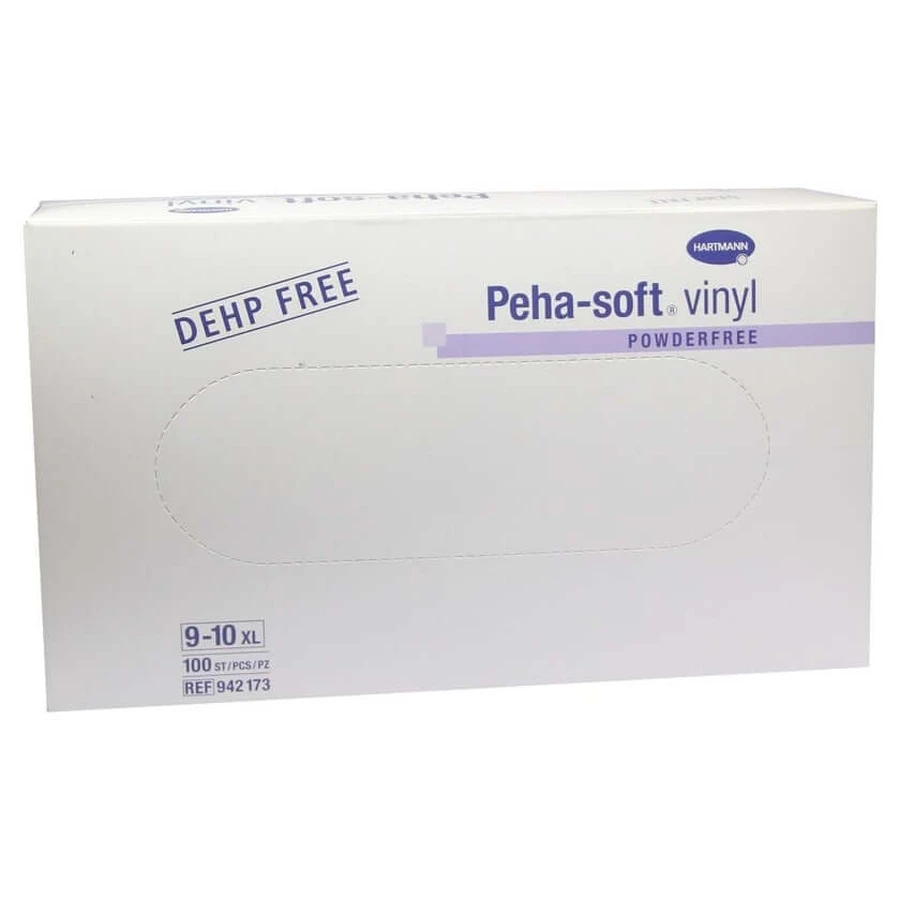 Peha-soft vinyl undergloves unste.pud 100 pcs