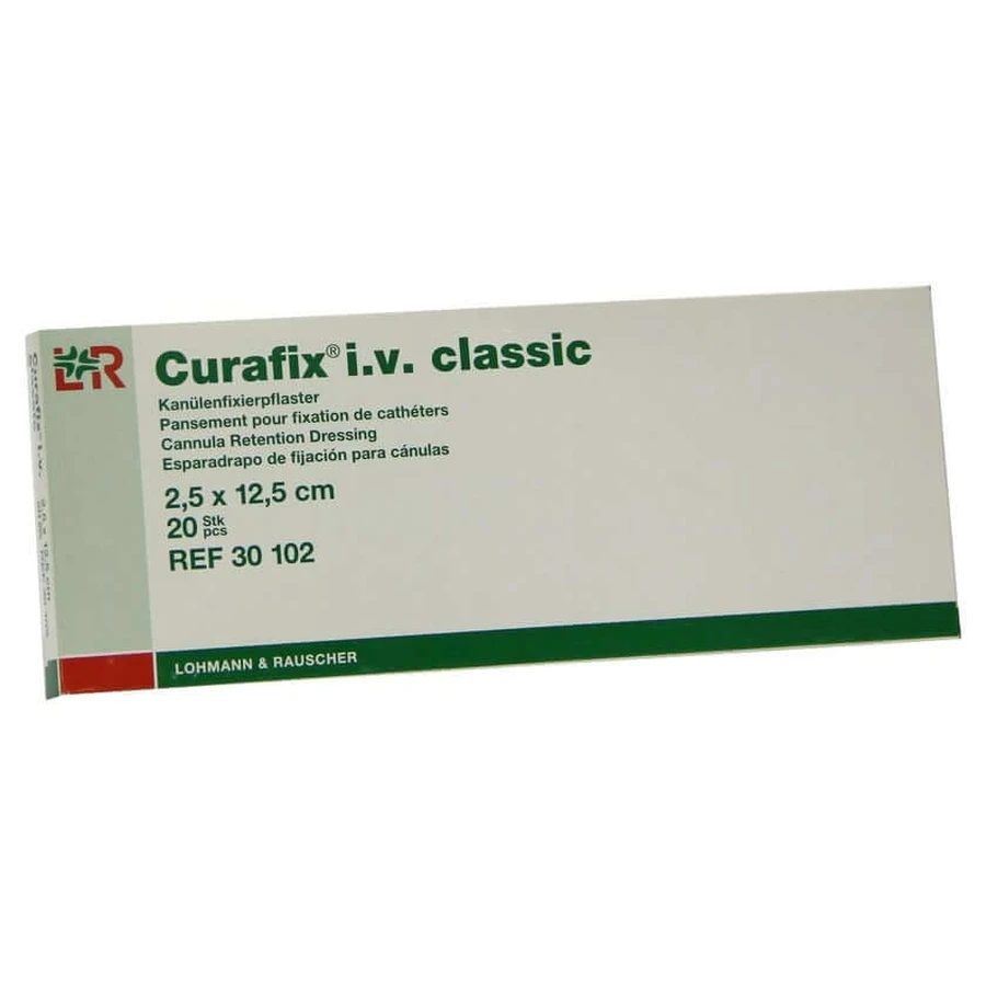 Curafix i.v. Classic plaster 2.5x12.5 c 20 pcs.