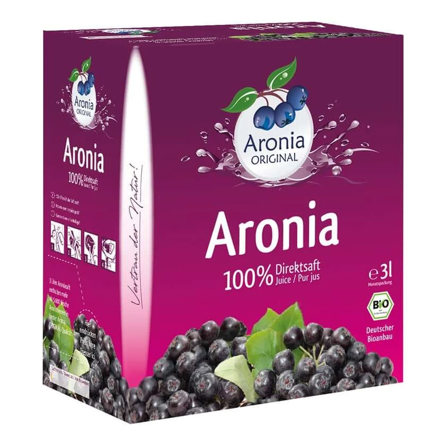 Jus d'aronia BiB Bio FH 3 l