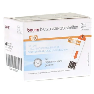 Beurer tiras reactivas de glucosa en sangre GL 44/ GL 50 100 uds.