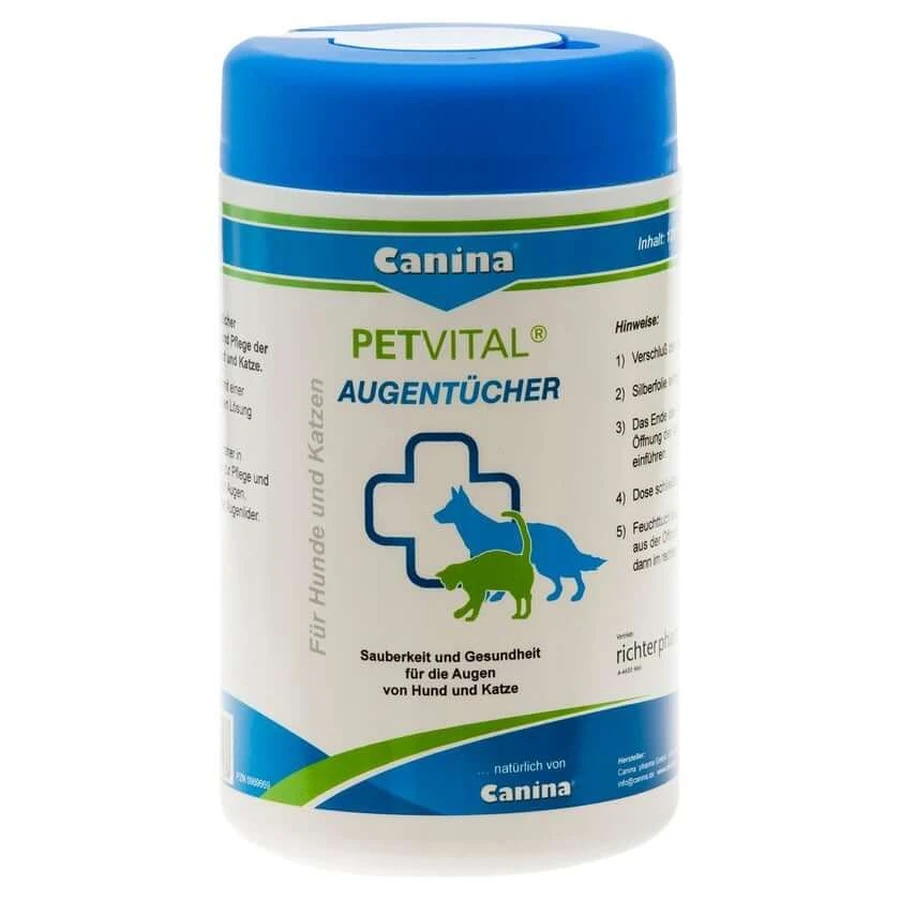 Petvital wet wipes eyes vet. 120 pcs.