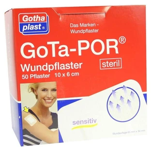 Gota-por Wound Plaster Sterile 60x100 mm 50 pcs.