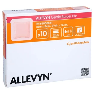 Allevyn Gentle Border Lite 8x8 cm mousse 10 pcs.