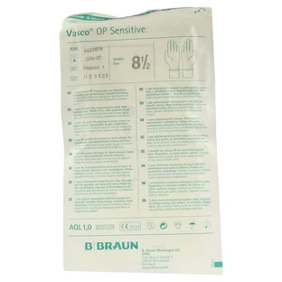 Vasco OP Sensitive handschoenen steriel poeder 2 stuks.