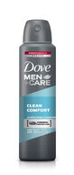 Dove Men+Care Clean Comfort Antitranspirant Spray 150ml