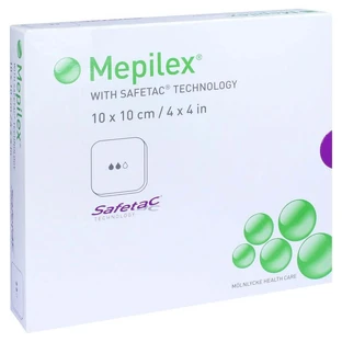 Mepilex 10x10 cm apósito de espuma 5 uds.