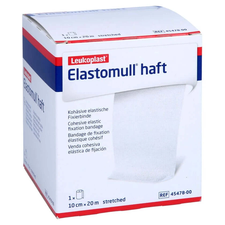 Venda de fijación elastomull adhesiva 10 cmx20 m 1 ud.