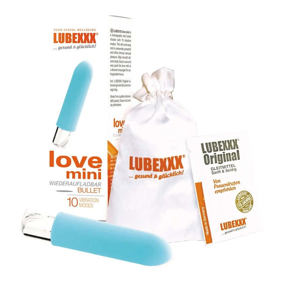 LUBEXXX love mini massager turquoise 1 pc