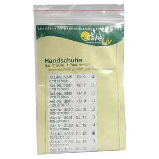 Cotton gloves size 13 2 pcs