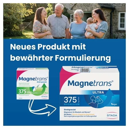Magnetrans Ultra 375 Mg Direktgranulat 20 St