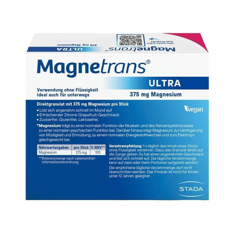 Magnetrans Ultra 375 Mg Direktgranulat 20 St