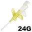 Catéter con válvula 24g