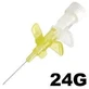 Catéter con válvula 24g